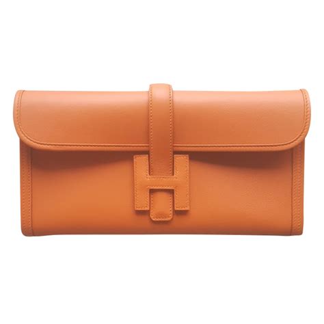 sac a main hermes orange|pochette hermes femme.